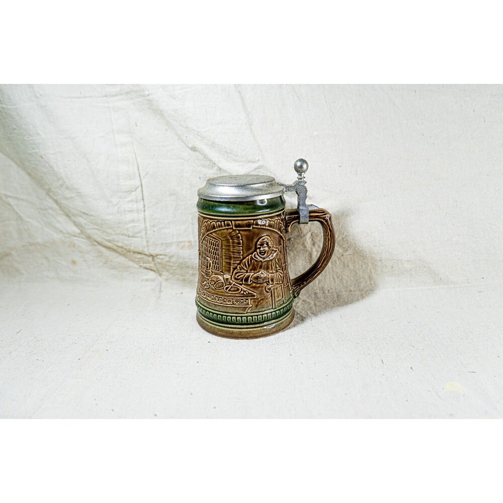 Vintage Gerz Stein Friars Baking Bread From West Germany